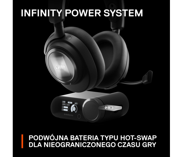 STEELSERIES Arctis Nova Pro Wireless 61520 - 1043670 - zdjęcie 6